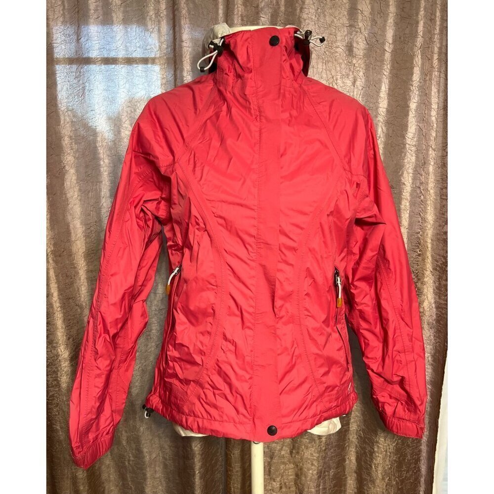Nike ACG 3 Women's Medium Windbreaker Jacket With Hood Adjustable Drawstrings Zi